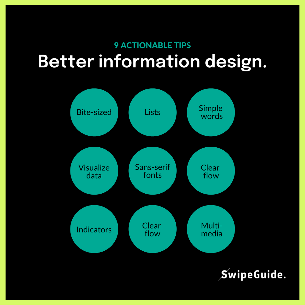 Better information design
