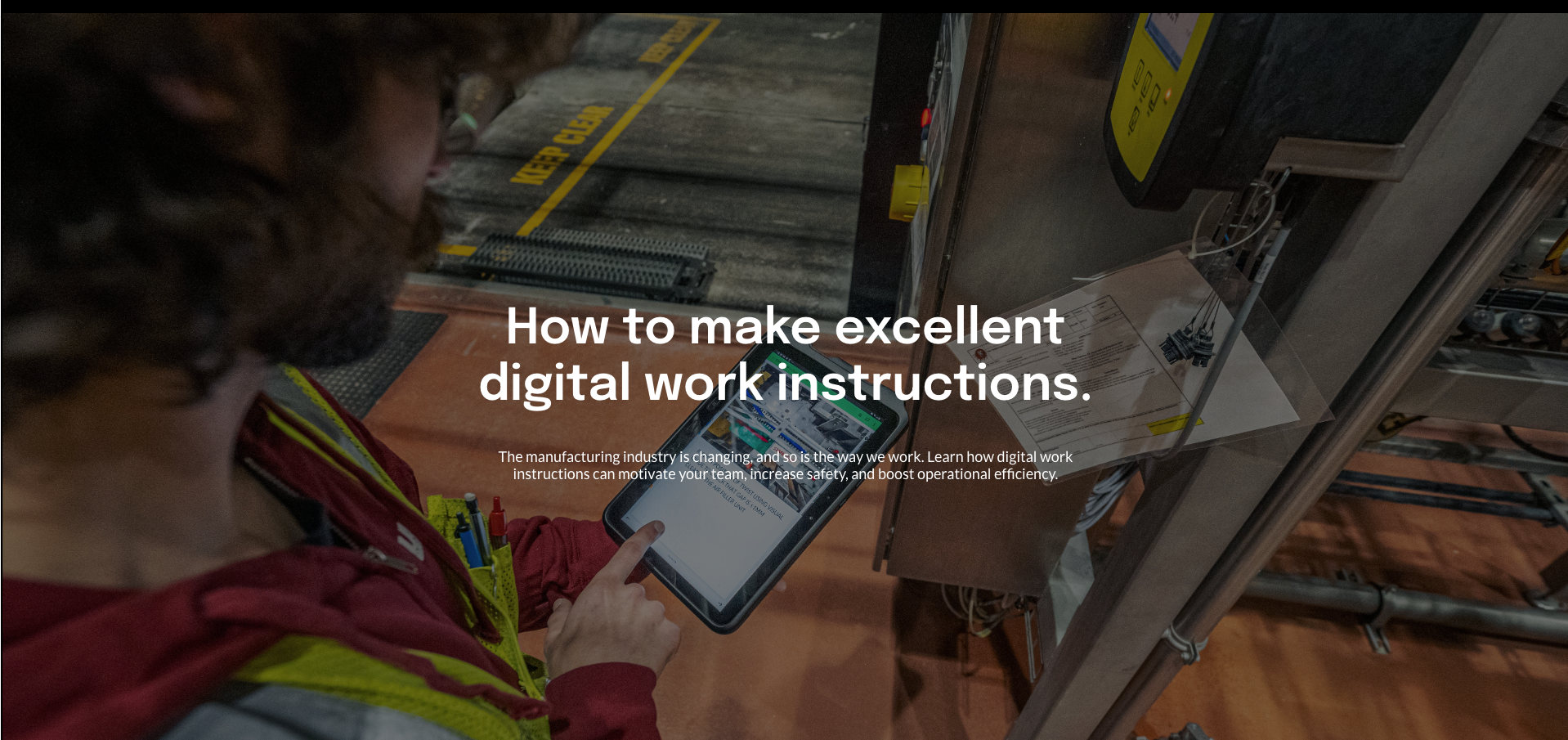 Digital work instructions