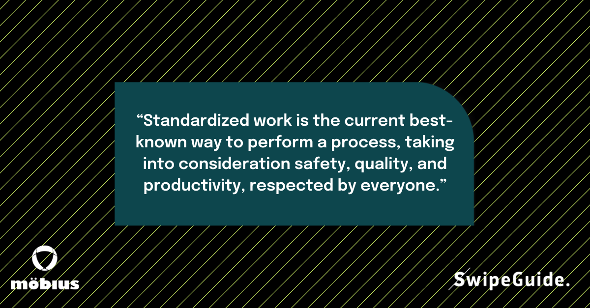 Operational excellence standardized work