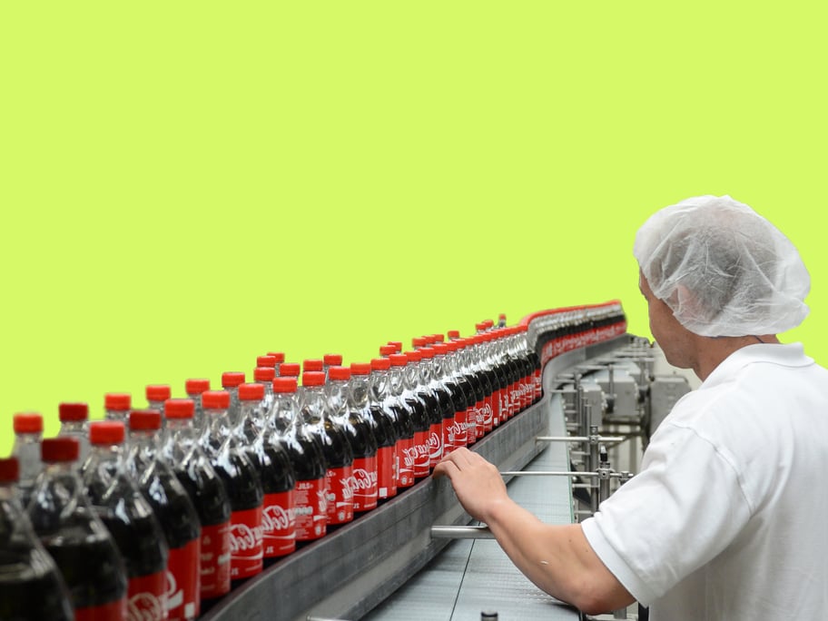 Reduce errors Coca-Cola
