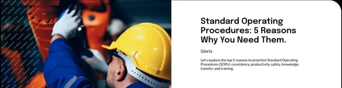 Standard Operating Procedures