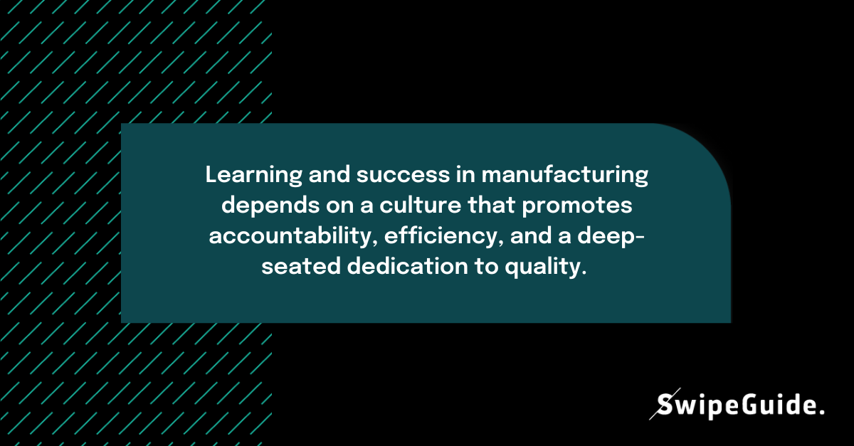 manufacturing technology culture of excellence
